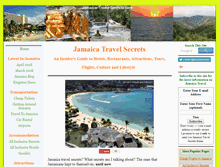 Tablet Screenshot of jamaica-travel-secrets.com